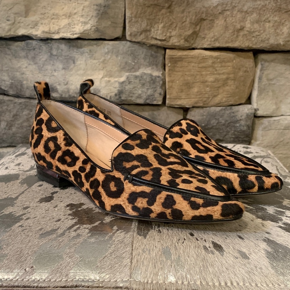 Franco Sarto Leopard Print Flats